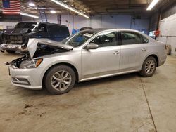 Salvage cars for sale at Wheeling, IL auction: 2017 Volkswagen Passat S