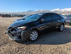 Salvage cars for sale at Magna, UT auction: 2016 Toyota Corolla L