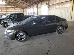 Salvage cars for sale at Phoenix, AZ auction: 2013 Honda Civic EX