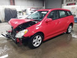 Salvage cars for sale at Elgin, IL auction: 2004 Toyota Corolla Matrix Base