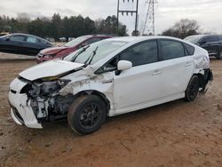 Salvage cars for sale at China Grove, NC auction: 2012 Toyota Prius