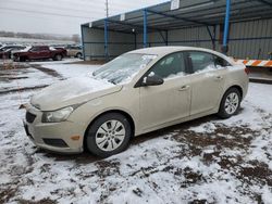 Chevrolet salvage cars for sale: 2012 Chevrolet Cruze LS