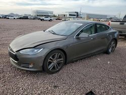 Tesla Vehiculos salvage en venta: 2015 Tesla Model S