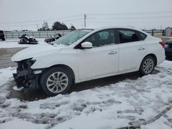 Nissan salvage cars for sale: 2019 Nissan Sentra S