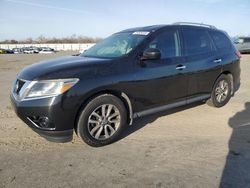 Salvage cars for sale at Fresno, CA auction: 2014 Nissan Pathfinder S