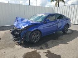 Salvage cars for sale at Riverview, FL auction: 2021 Hyundai Elantra SEL