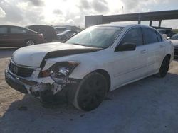 Honda Accord salvage cars for sale: 2009 Honda Accord EXL