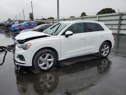 Salvage cars for sale at Miami, FL auction: 2019 Audi Q3 Premium