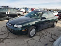 Salvage cars for sale at Indianapolis, IN auction: 2002 Chevrolet Malibu