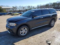 Dodge salvage cars for sale: 2013 Dodge Durango Crew