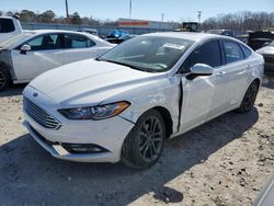 Salvage cars for sale at Montgomery, AL auction: 2018 Ford Fusion SE