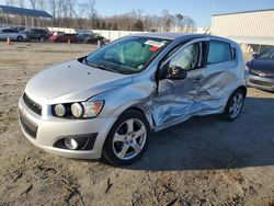 Chevrolet Sonic ltz salvage cars for sale: 2014 Chevrolet Sonic LTZ