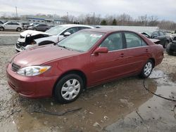 Salvage cars for sale at Louisville, KY auction: 2003 Toyota Camry LE