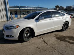 Salvage cars for sale at Tulsa, OK auction: 2013 Ford Fusion Titanium