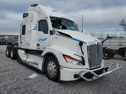 Salvage trucks for sale at Mcfarland, WI auction: 2024 Kenworth T680 Semi Truck