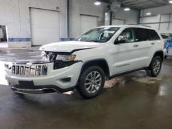 Salvage cars for sale at Ham Lake, MN auction: 2015 Jeep Grand Cherokee Limited