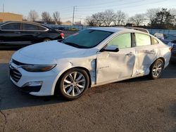 Carros salvage sin ofertas aún a la venta en subasta: 2019 Chevrolet Malibu LT