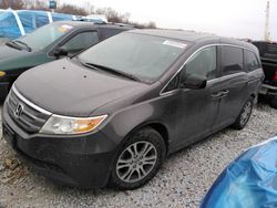 Salvage cars for sale at Des Moines, IA auction: 2013 Honda Odyssey EXL