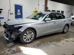 Salvage cars for sale at Blaine, MN auction: 2014 Infiniti Q50 Hybrid Premium