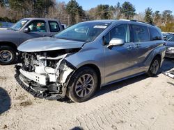 Toyota Sienna le salvage cars for sale: 2022 Toyota Sienna LE