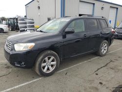 Salvage cars for sale at Vallejo, CA auction: 2010 Toyota Highlander SE