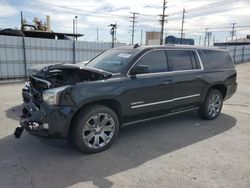 Carros salvage a la venta en subasta: 2016 GMC Yukon XL Denali