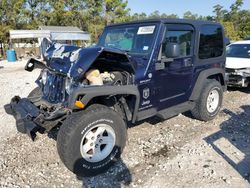 Salvage cars for sale at Houston, TX auction: 2006 Jeep Wrangler / TJ Sport