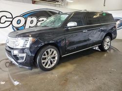 2018 Ford Expedition Max Platinum en venta en Lebanon, TN