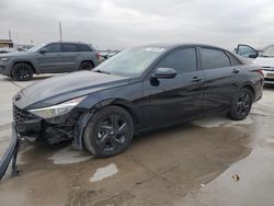 Salvage cars for sale at Grand Prairie, TX auction: 2021 Hyundai Elantra SEL