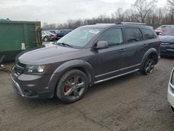 Vehiculos salvage en venta de Copart Ellwood City, PA: 2016 Dodge Journey Crossroad