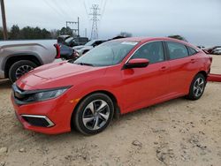 Salvage cars for sale at auction: 2019 Honda Civic LX