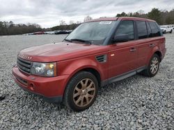 Salvage SUVs for sale at auction: 2009 Land Rover Range Rover Sport HSE