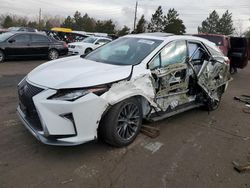 Salvage cars for sale at Denver, CO auction: 2017 Lexus RX 350 Base