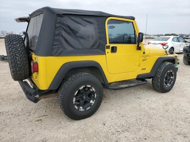 2001 Jeep Wrangler / TJ Sport