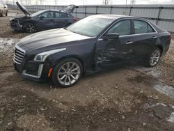 Salvage cars for sale at Elgin, IL auction: 2017 Cadillac CTS Luxury