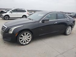 Salvage cars for sale at Grand Prairie, TX auction: 2013 Cadillac ATS Luxury