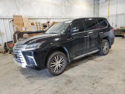 Salvage cars for sale at Milwaukee, WI auction: 2019 Lexus LX 570