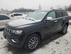 Jeep Grand Cherokee Limited salvage cars for sale: 2017 Jeep Grand Cherokee Limited