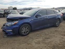 Salvage cars for sale at San Martin, CA auction: 2019 KIA Optima LX