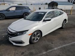 Salvage cars for sale at Van Nuys, CA auction: 2020 Honda Civic LX