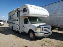 Salvage trucks for sale at Sun Valley, CA auction: 2009 Tioga 2009 Ford Econoline E450 Super Duty Cutaway Van