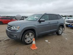 Salvage cars for sale at Houston, TX auction: 2019 Volkswagen Atlas SE