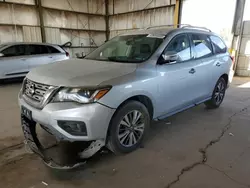 Salvage cars for sale at Phoenix, AZ auction: 2017 Nissan Pathfinder S