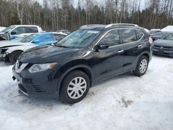 Salvage cars for sale from Copart Cookstown, ON: 2015 Nissan Rogue S