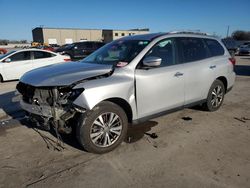 Salvage cars for sale at Wilmer, TX auction: 2020 Nissan Pathfinder SL