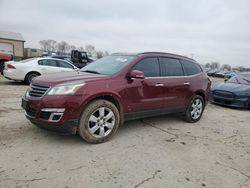 Vehiculos salvage en venta de Copart Pekin, IL: 2016 Chevrolet Traverse LT