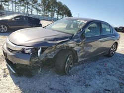 Salvage cars for sale at Loganville, GA auction: 2016 Honda Accord EXL