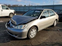 Salvage cars for sale from Copart Pennsburg, PA: 2005 Honda Civic LX