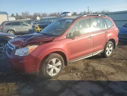 Salvage cars for sale at Pennsburg, PA auction: 2015 Subaru Forester 2.5I