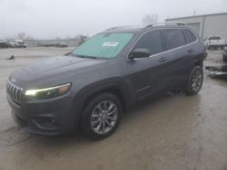 Salvage cars for sale from Copart Cleveland: 2019 Jeep Cherokee Latitude Plus